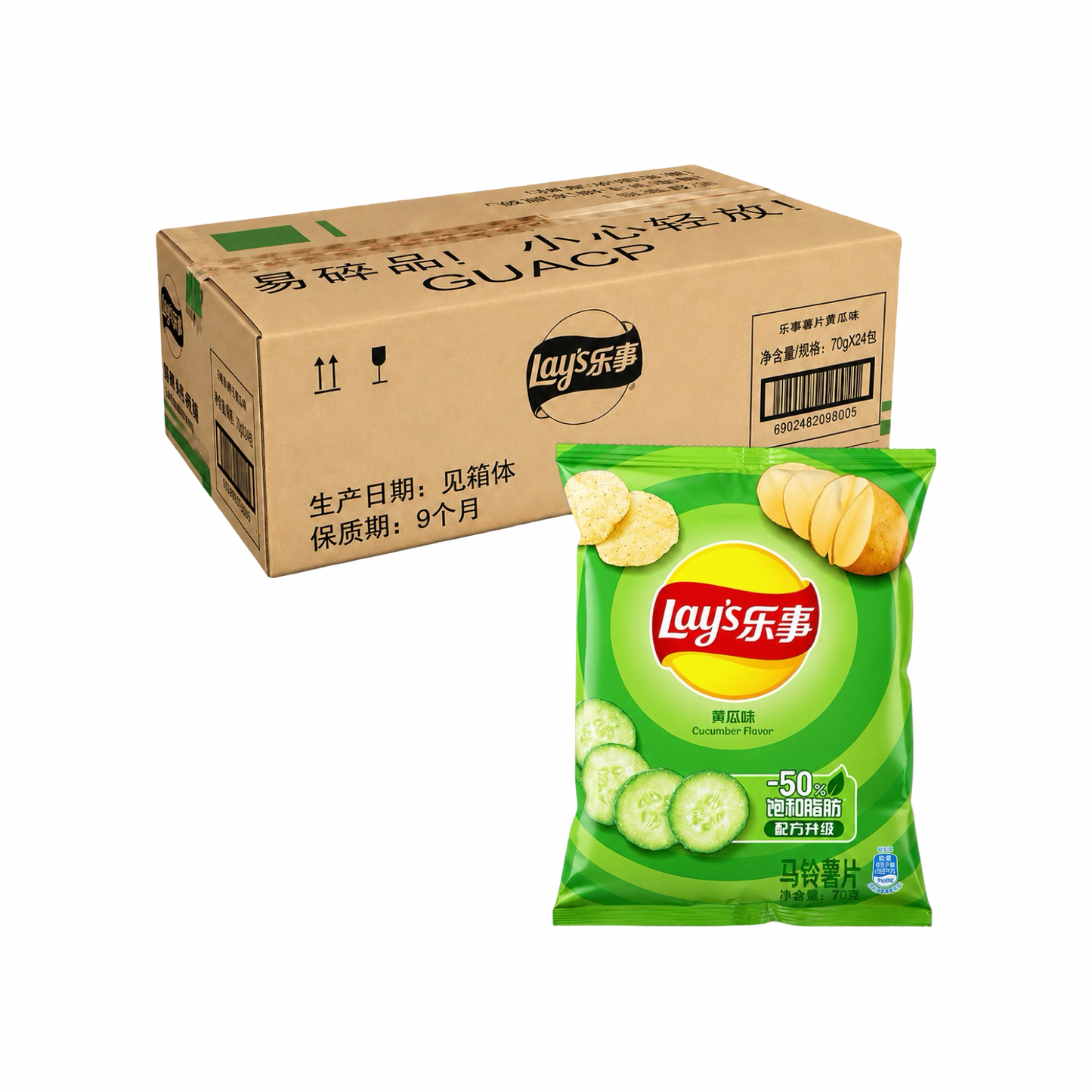 Lays Cucumber (2.46oz) 24pc