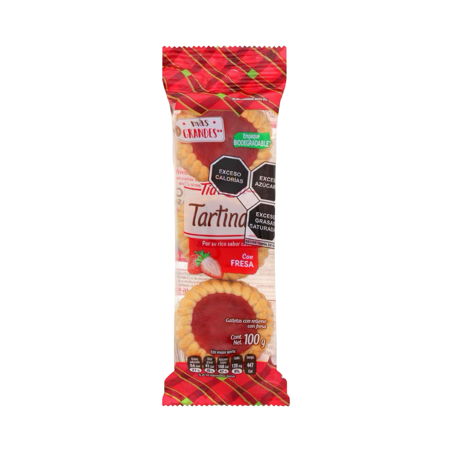 Tartinas de Fresa (100g)