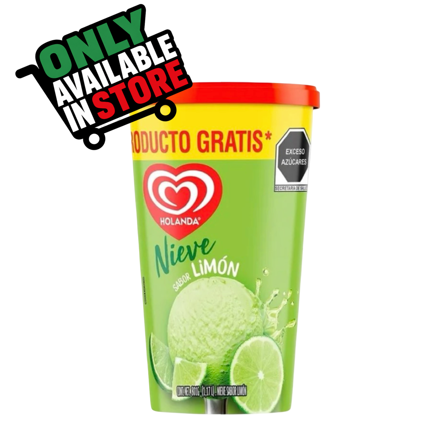 Holanda Lemon Ice Cream (1.17ml)