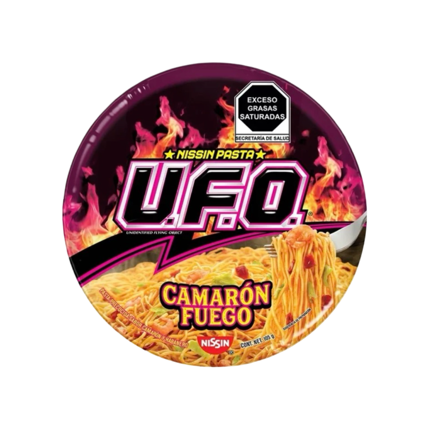 Nissin UFO Camaron Fuego (105g)