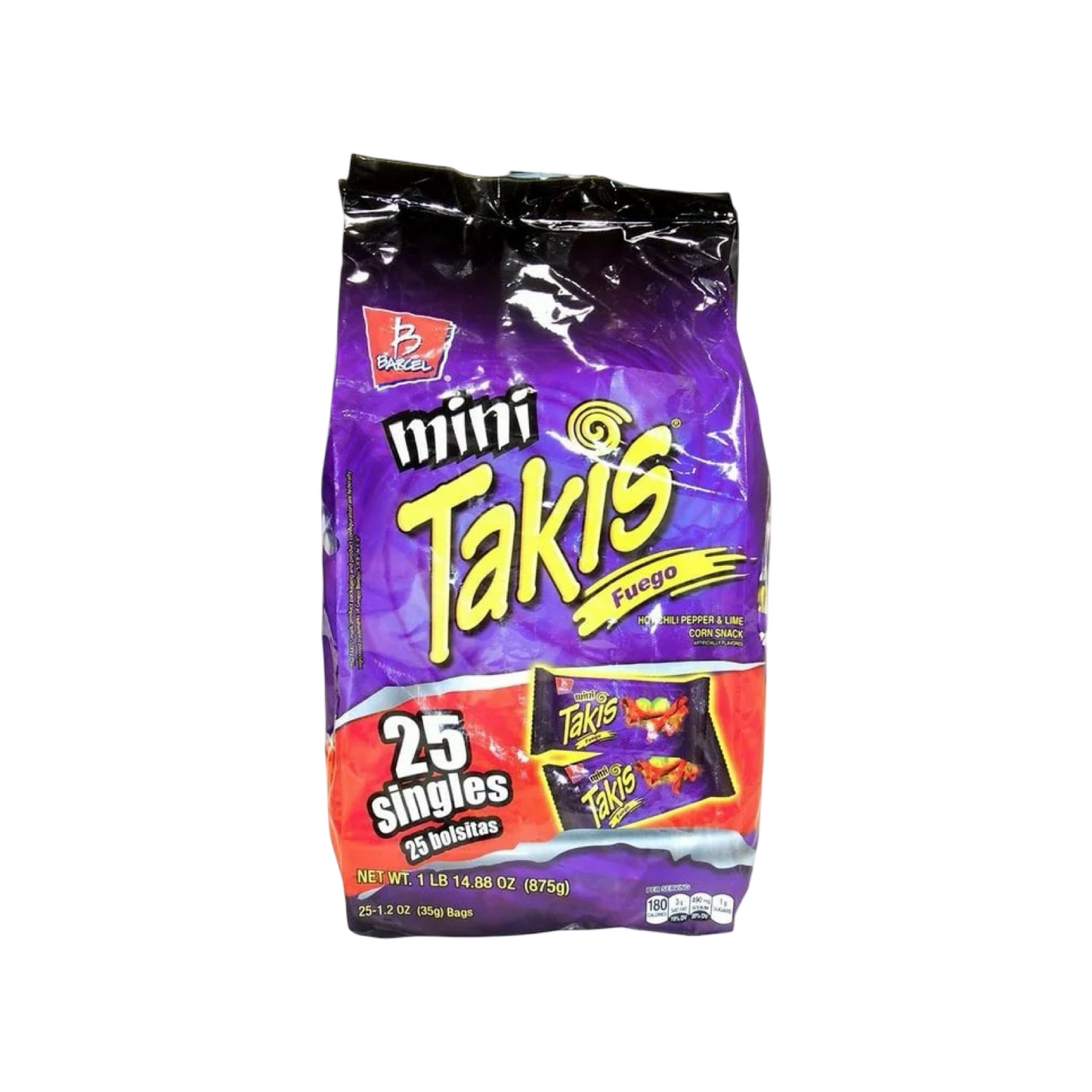 Mini Takis Fuego 25pc
