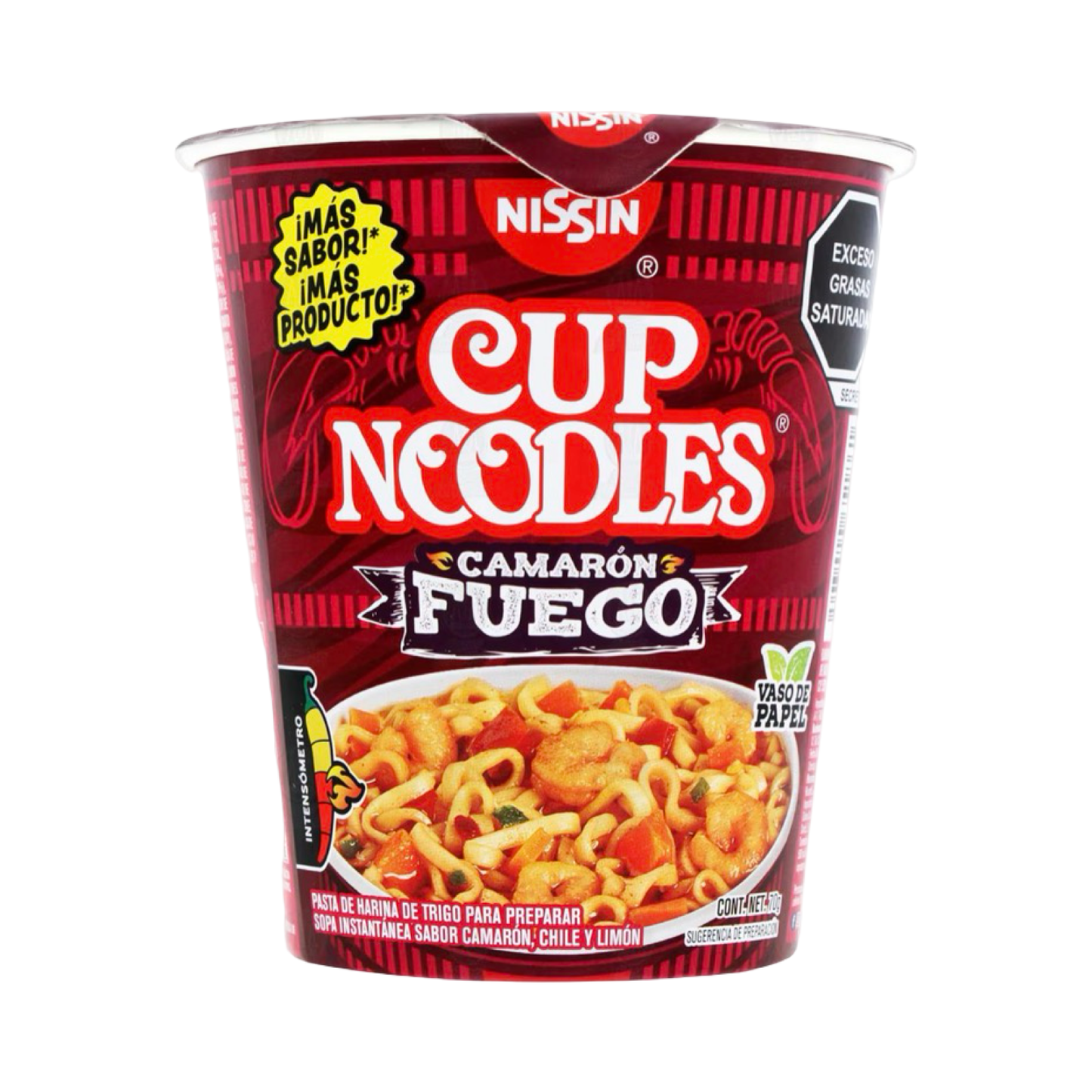 Cup Noodles Camaron Fuego (70g)