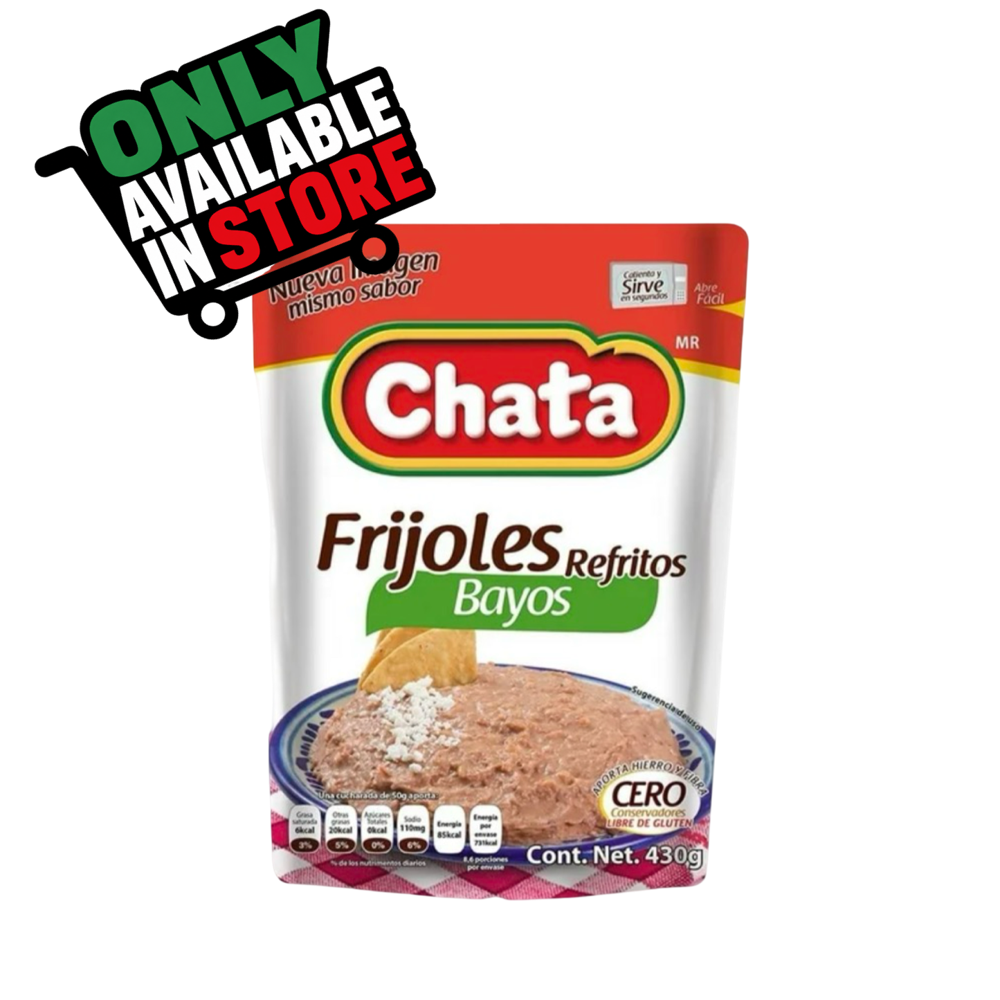 Chata Frijoles Bayo (430g)