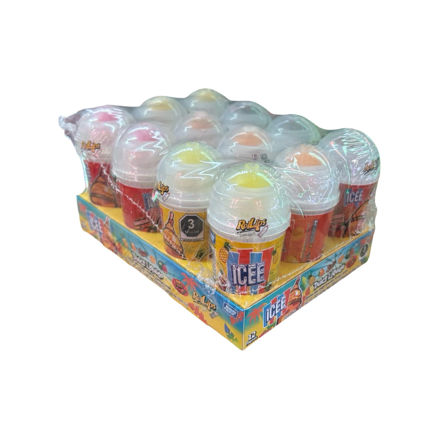 Icee Liquid Candy Tropical 12pc