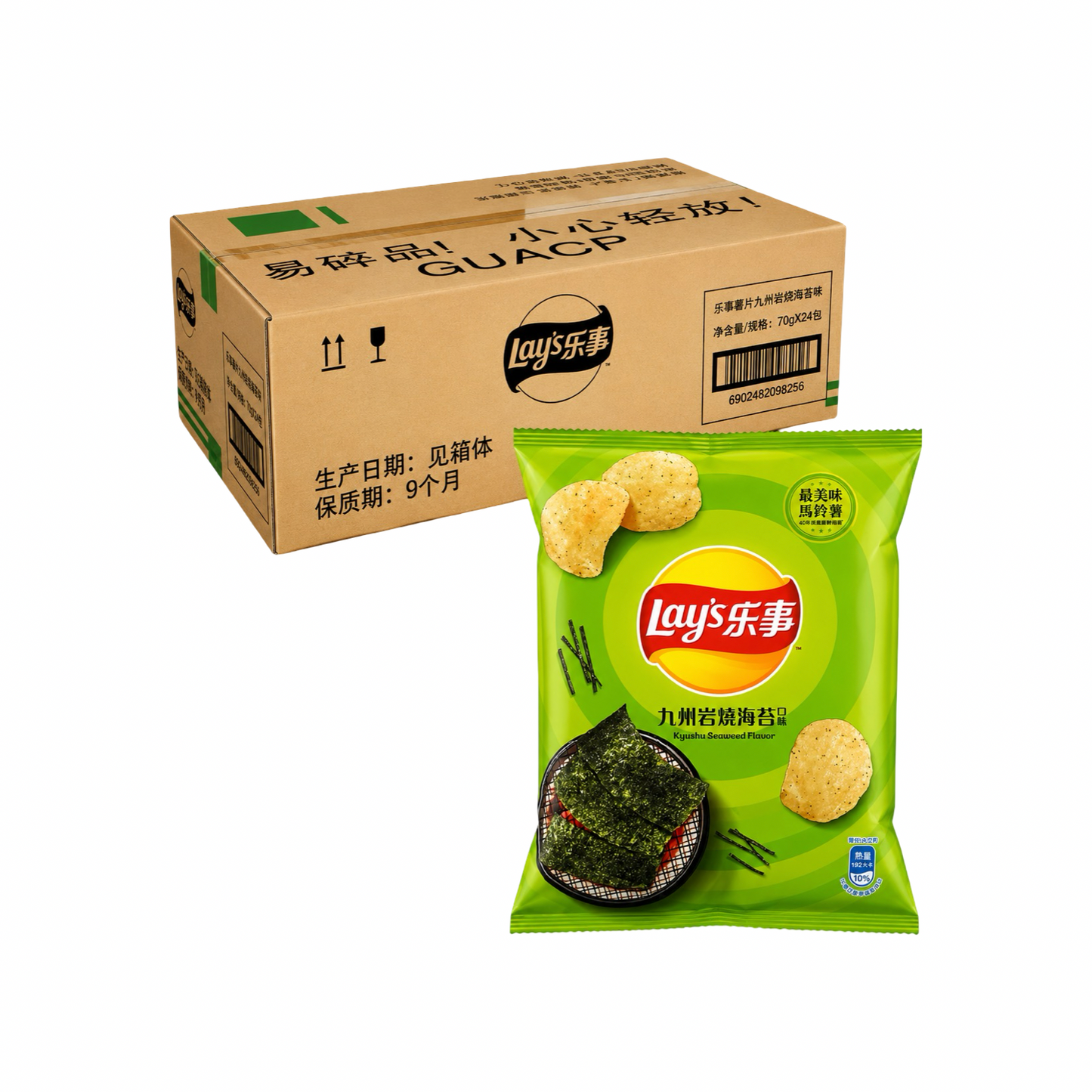 Lays Kyushu Seaweed (1.2oz) 24pc