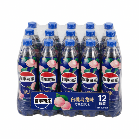 Pepsi Peach (500ml) (Bottle) 12pc