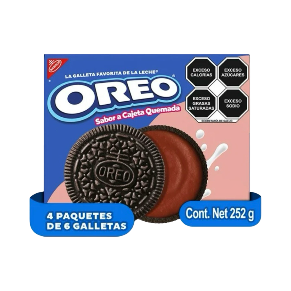 Oreo Cajeta Quemada 4 packs of 6