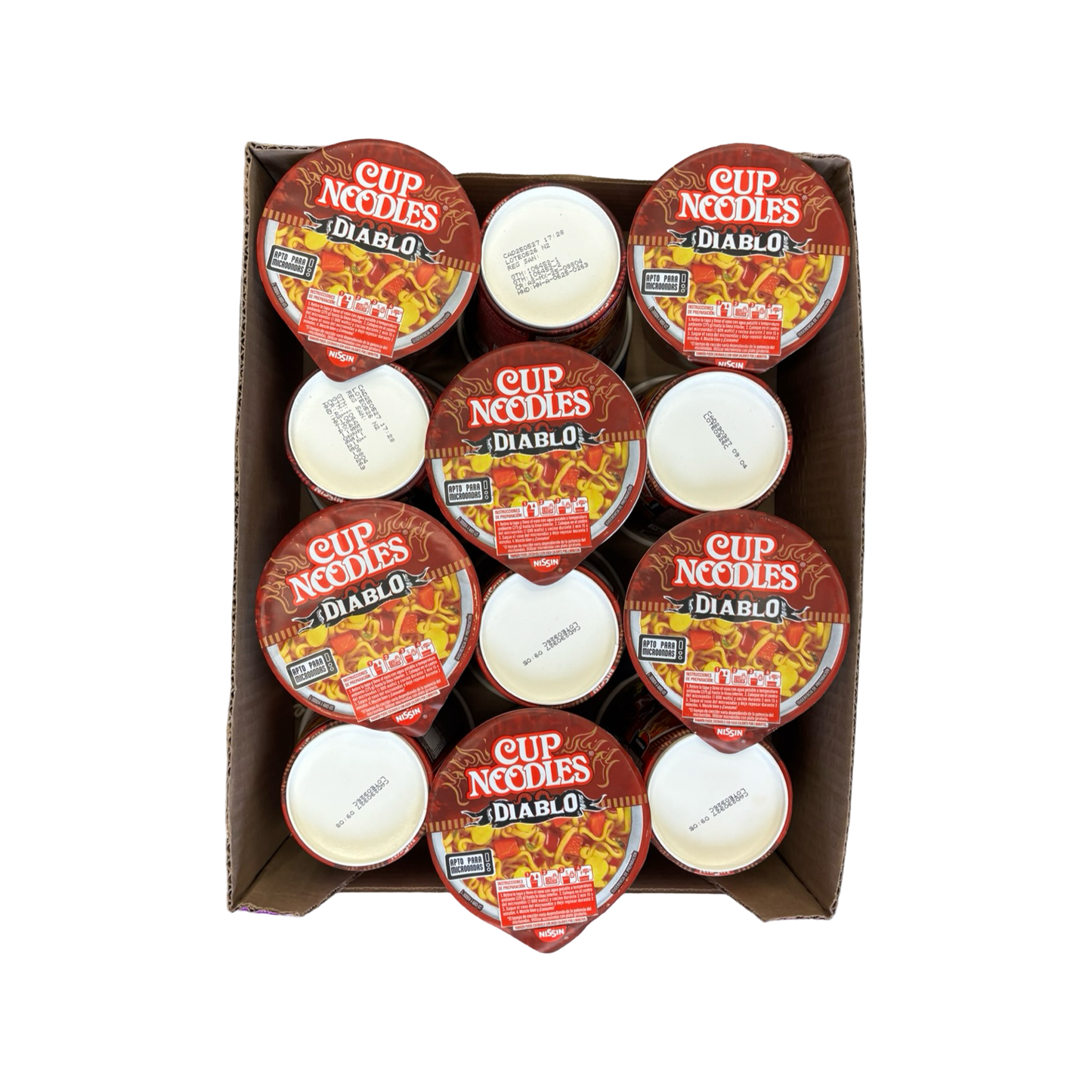 Cups Noodles Diablo 12pc (70g)