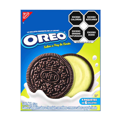 Oreo Pay De Limón 4 packs of 6