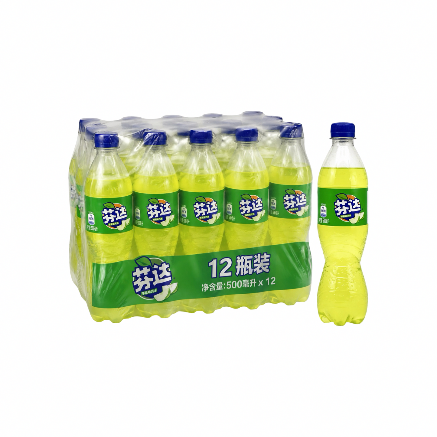 Fanta Apple (500ml) 12pc