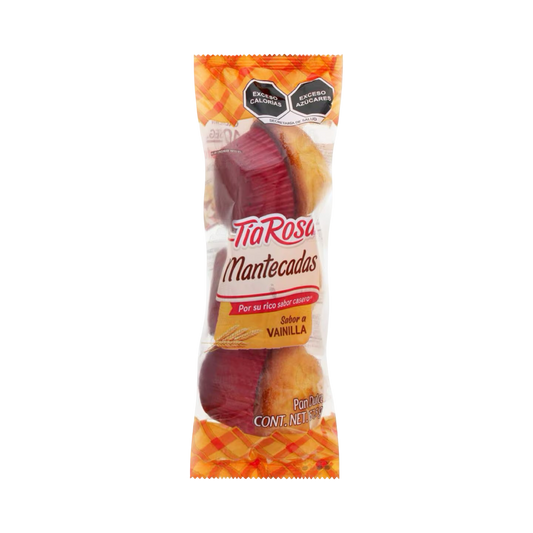 Tía Rosa Mantecada Vanilla 3pc (185g)