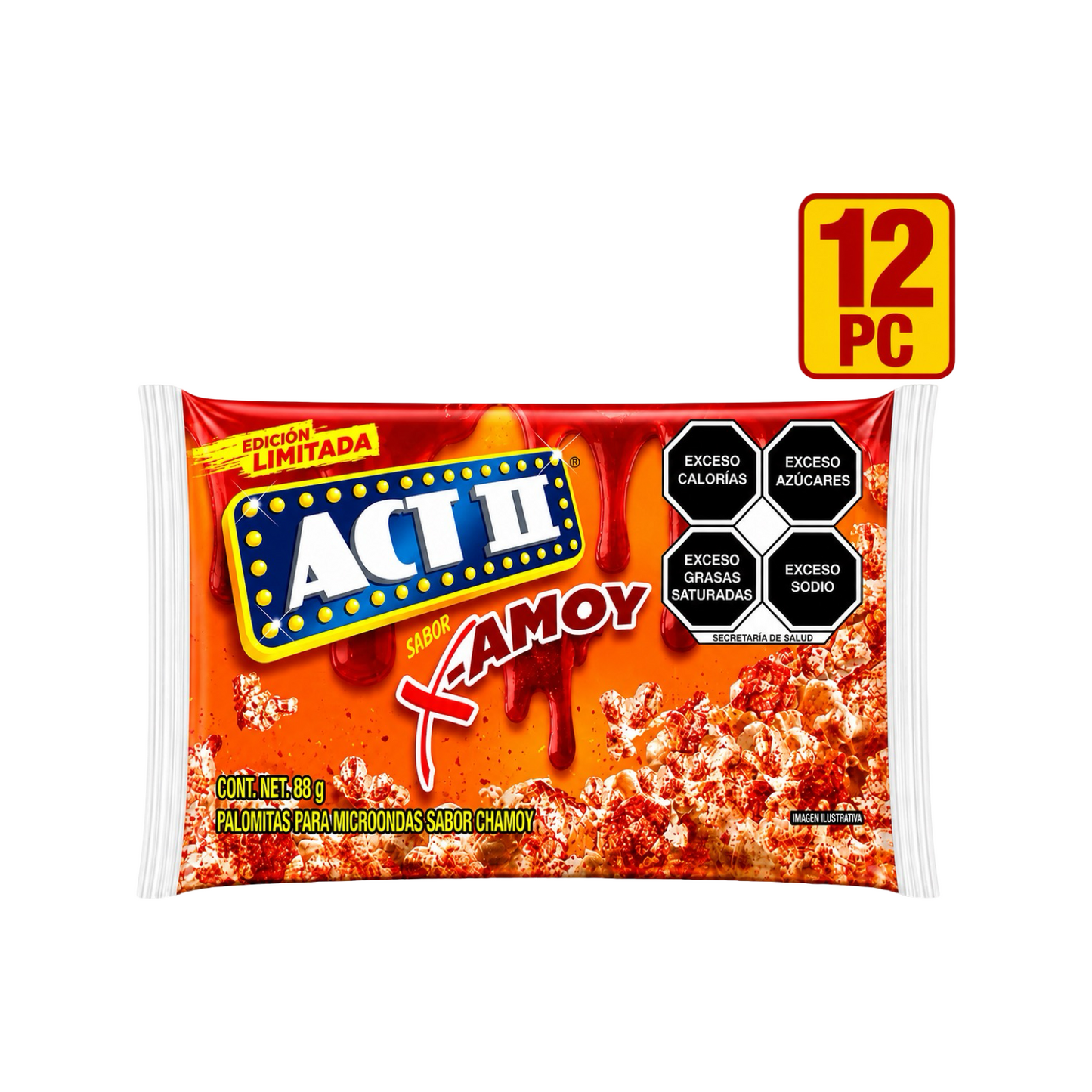 ACT II X-Amoy (88g) 12pc