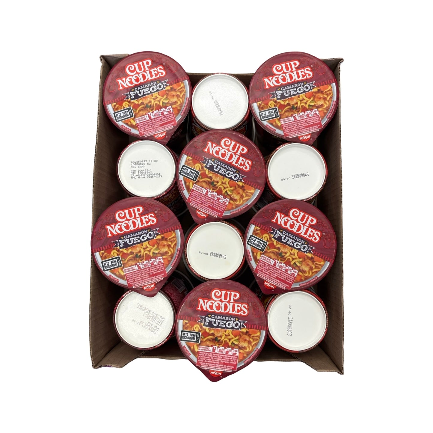 Cups Noodles Fuego 12pc (70g)