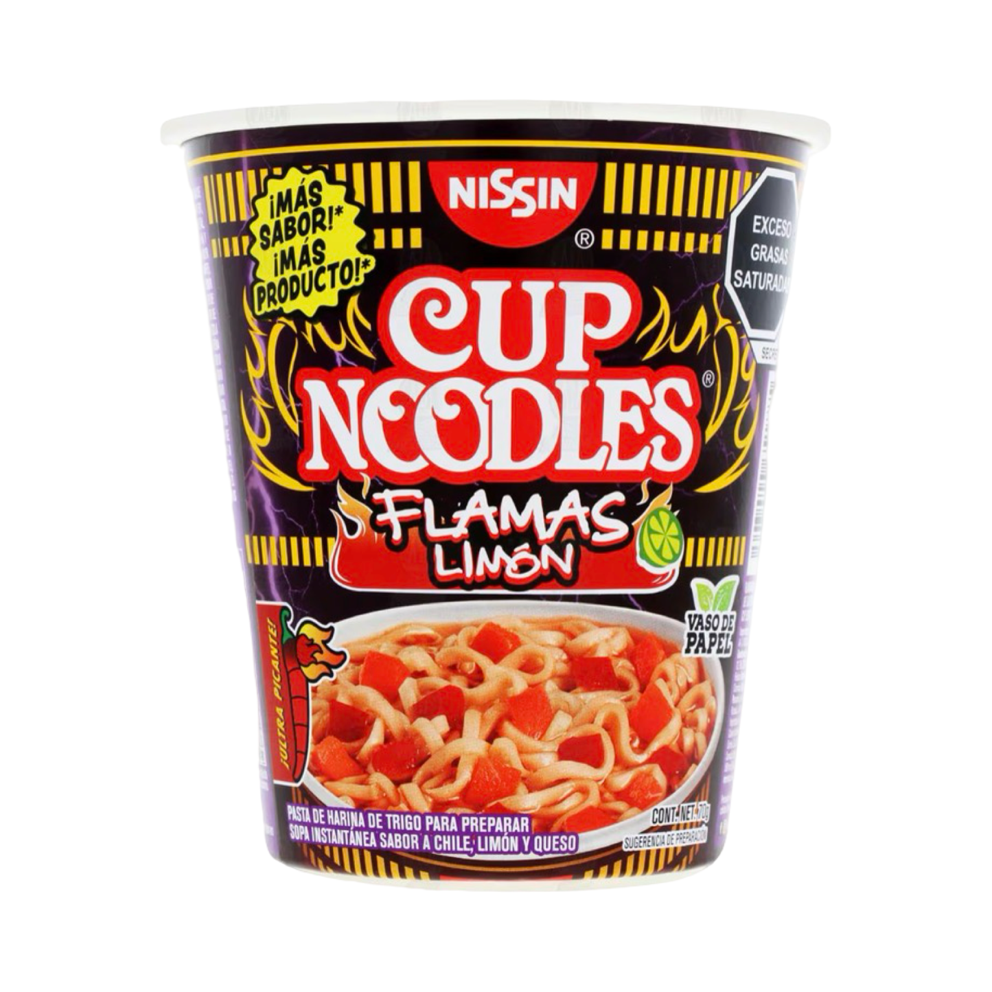Cup Noodles Flammas Limon (70g)