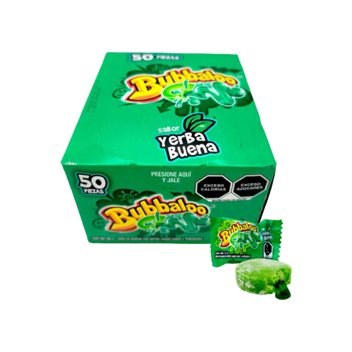 Bubbaloo Yerba Buena 50pc