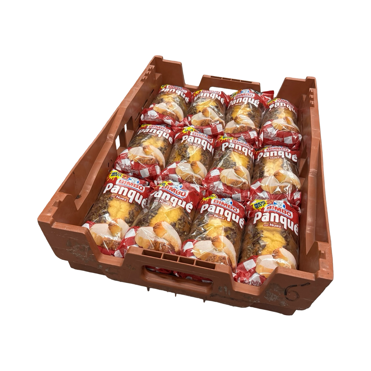 Bimbo Panqué Nuez 12pc