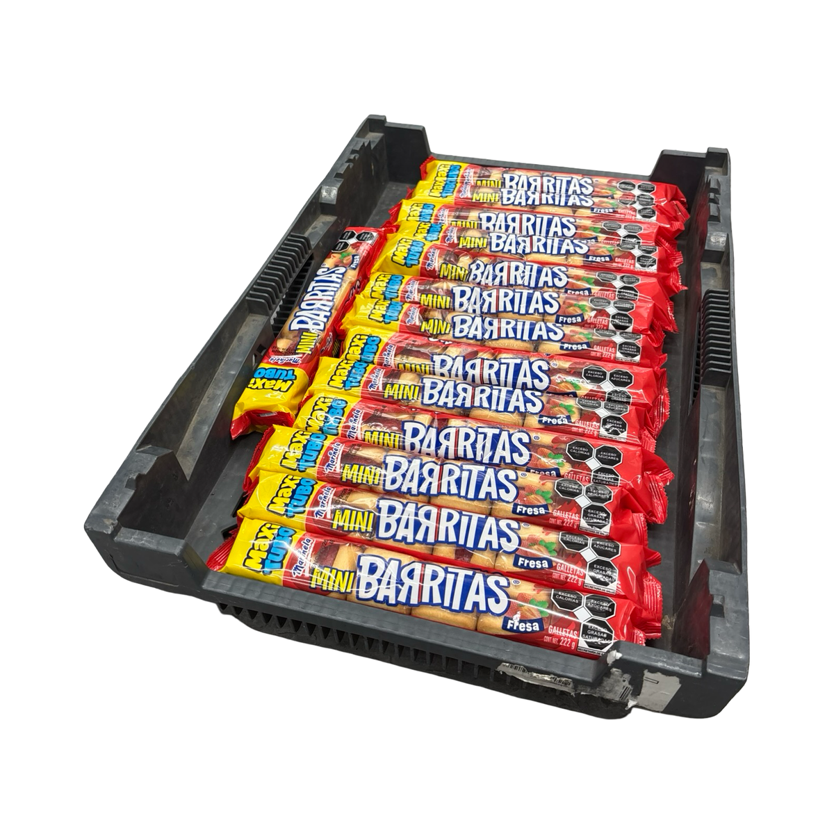 Marinela Barritas Maxi Tubo Piña 12pc (222g)