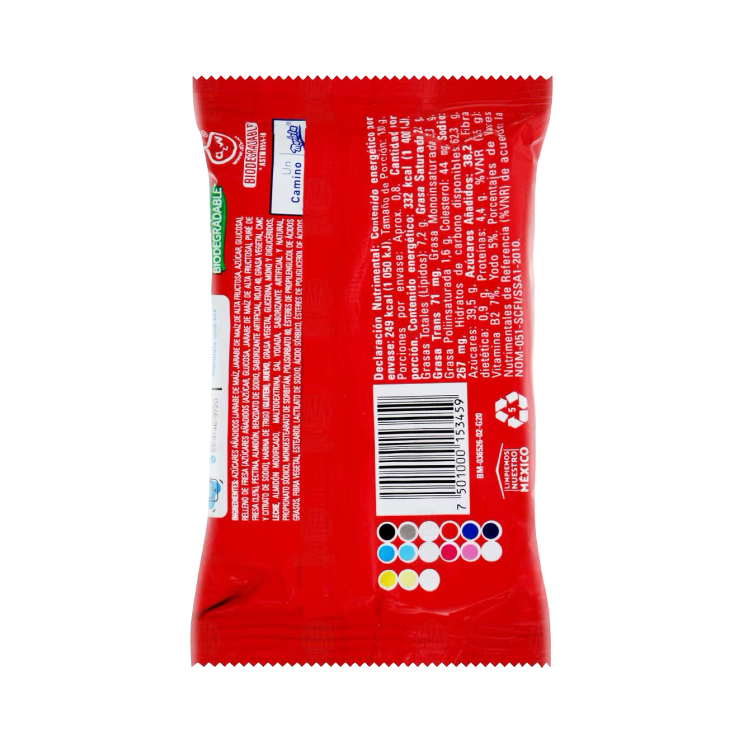 Rollo Fresa (75g)