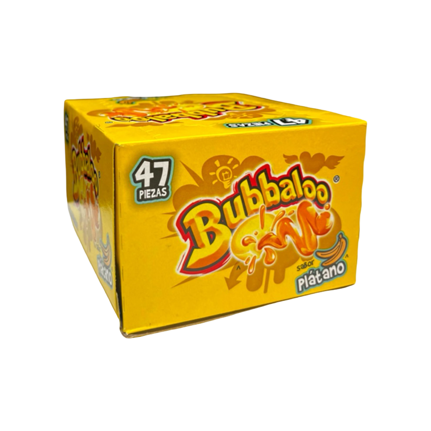 Bubbaloo Plátano 47pc