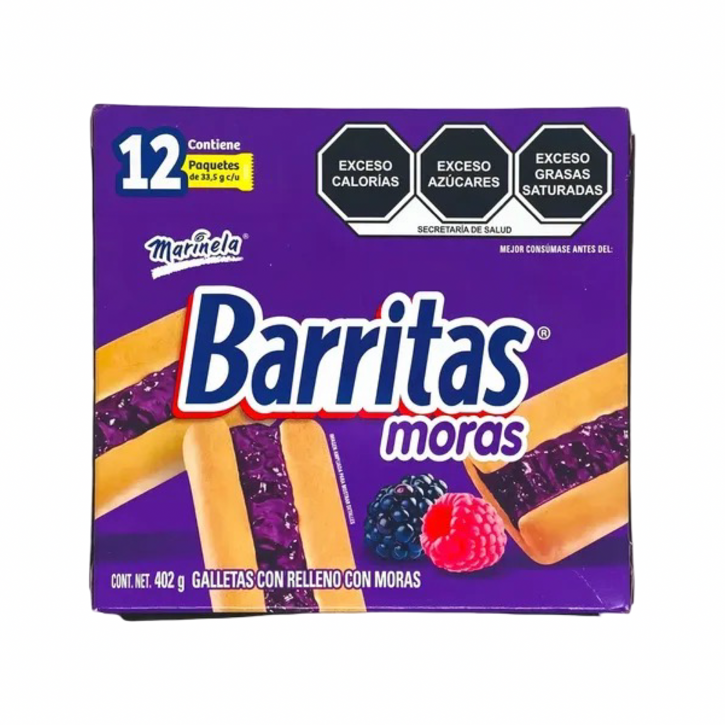 Barritas Moras 12pc