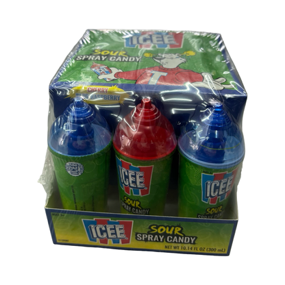 Icee Sour Spray Candy 12pc