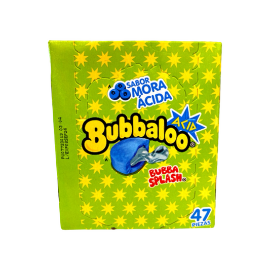 Bubbaloo Mora Ácida 47pc