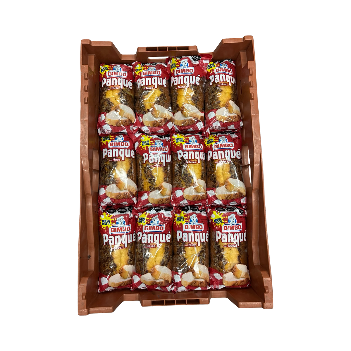 Bimbo Panqué Nuez 12pc