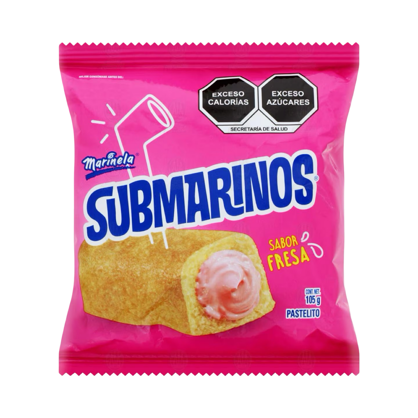 Submarinos Fresa (105g)