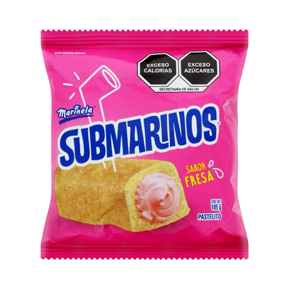 Submarinos Fresa (105g)