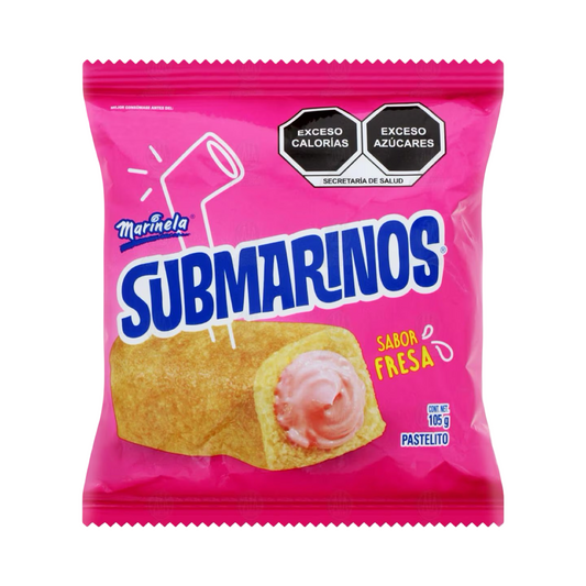 Submarinos Fresa (105g)
