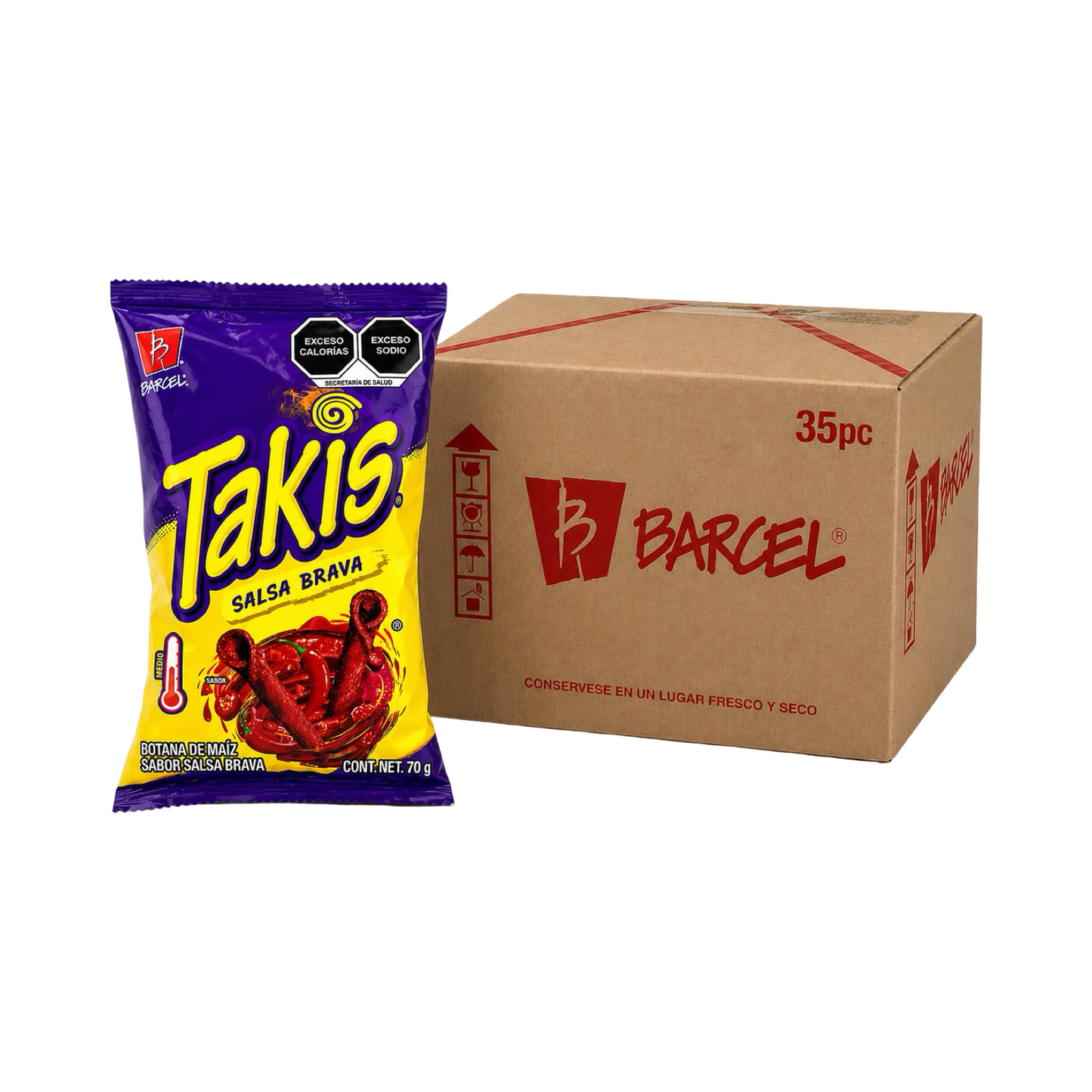 Takis Salsa Brava (70g) 35pc