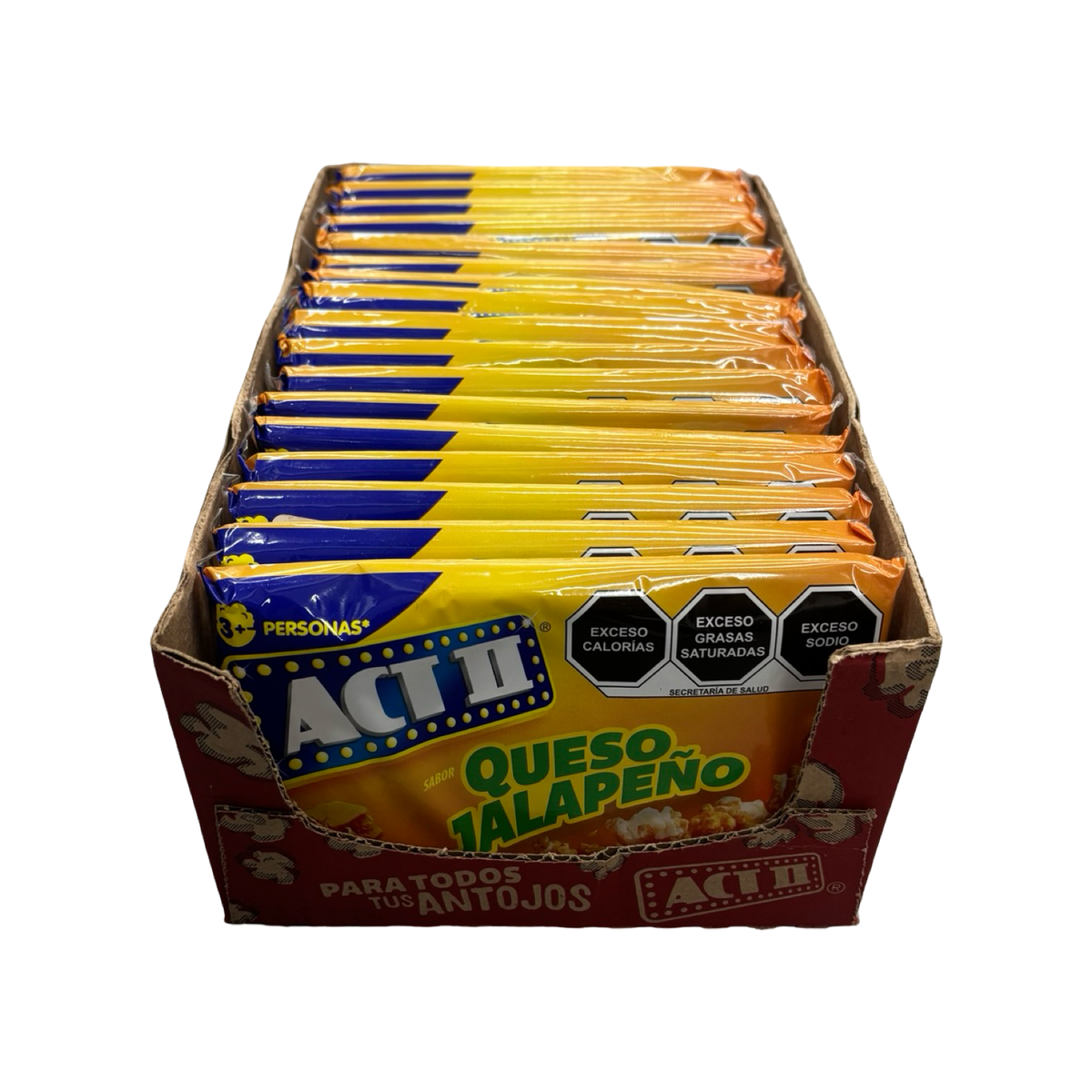 ACT II Queso Jalapeño (88g) 12pc