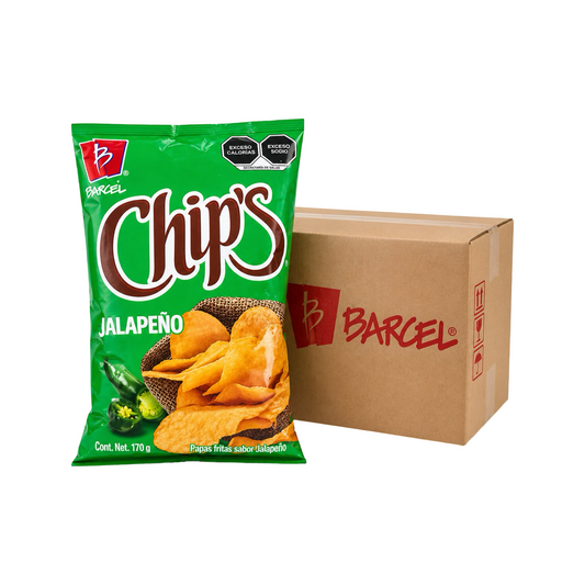 Chips Jalapeño (170g) 12pc