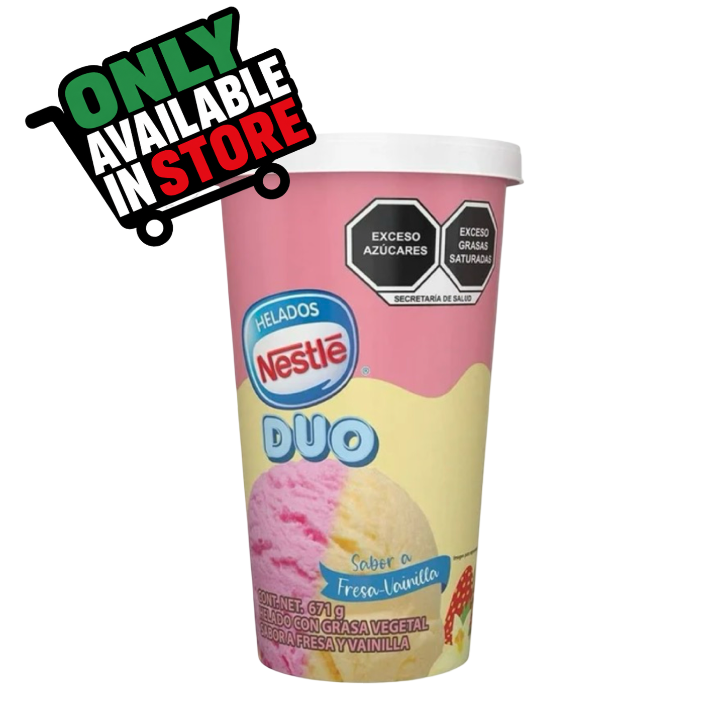 Nestlé Dúo Ice Cream (671g)