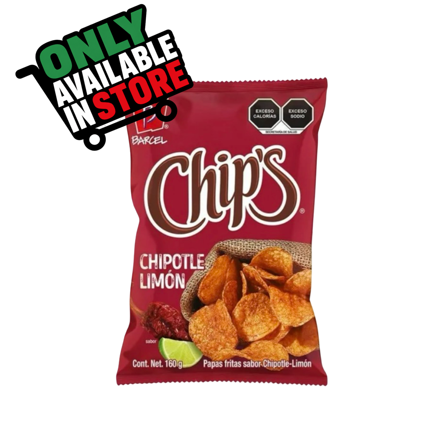 Chips Chipotle Limon (160g)