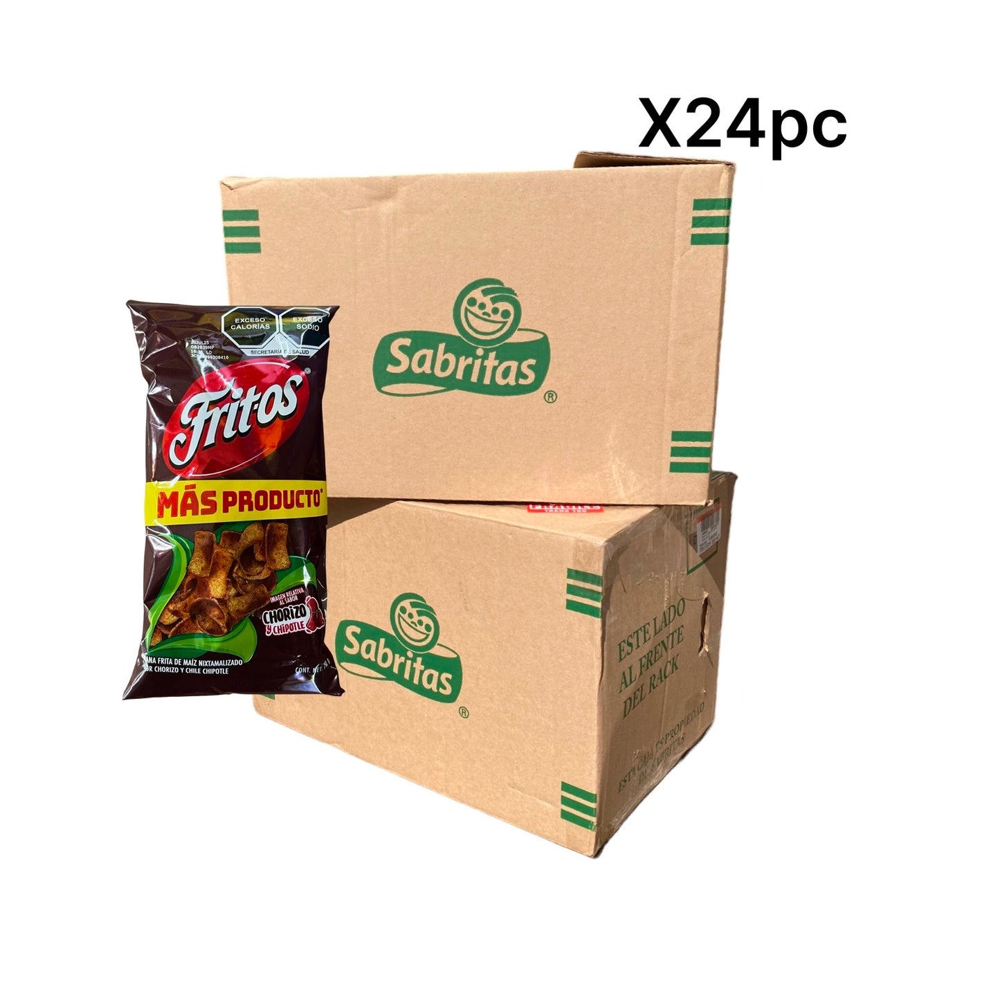 Fritos Chorizo y Chipotle (78g) 24pc
