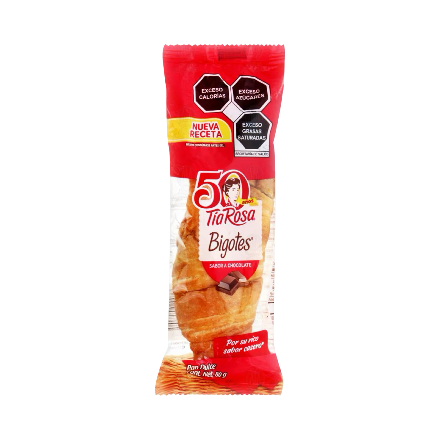 Tía Rosa Bigote Chocolate (80g)