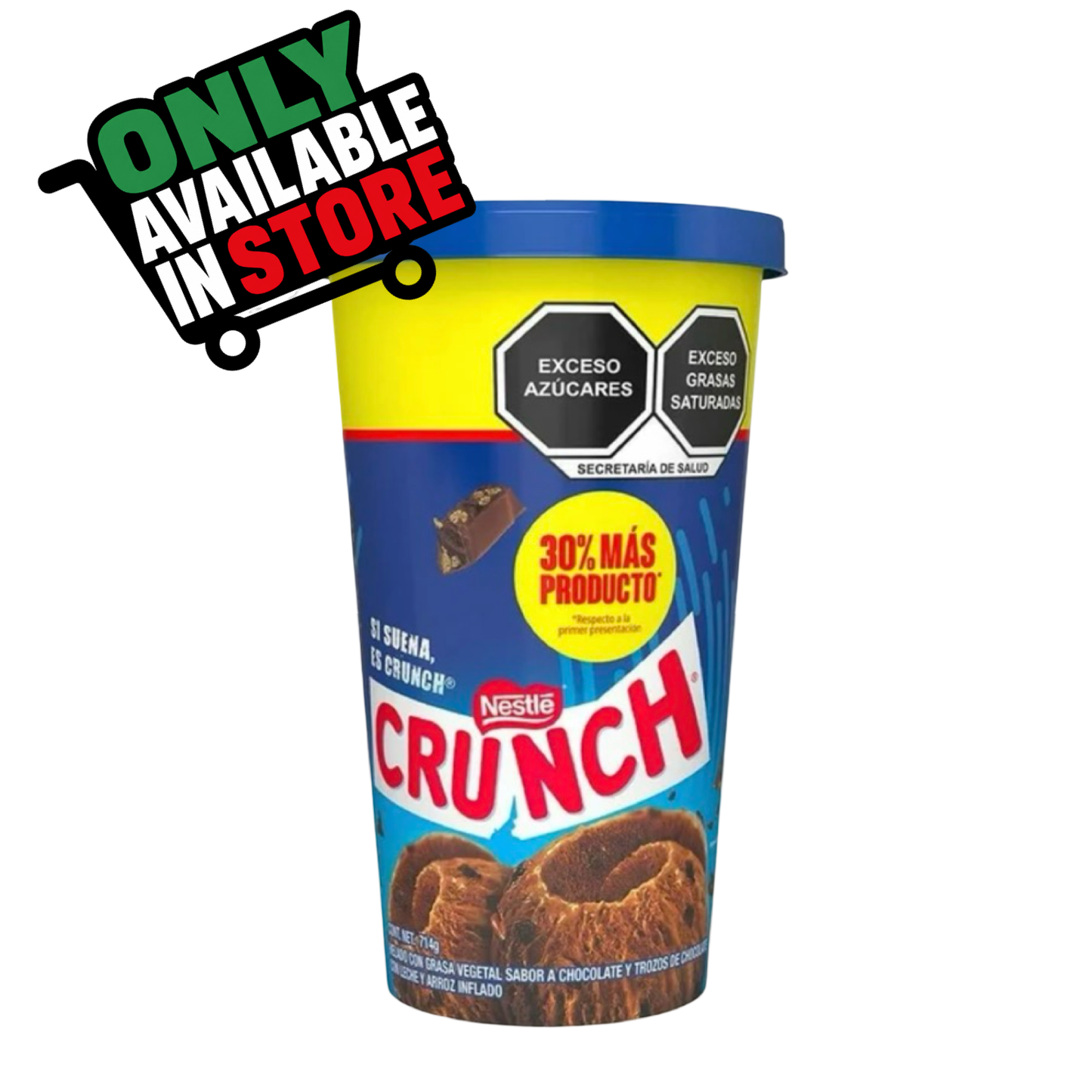 Nestle Crunch Ice Cream (714g)