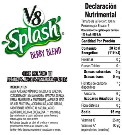 V8 Splash Berry Blend (500ml)