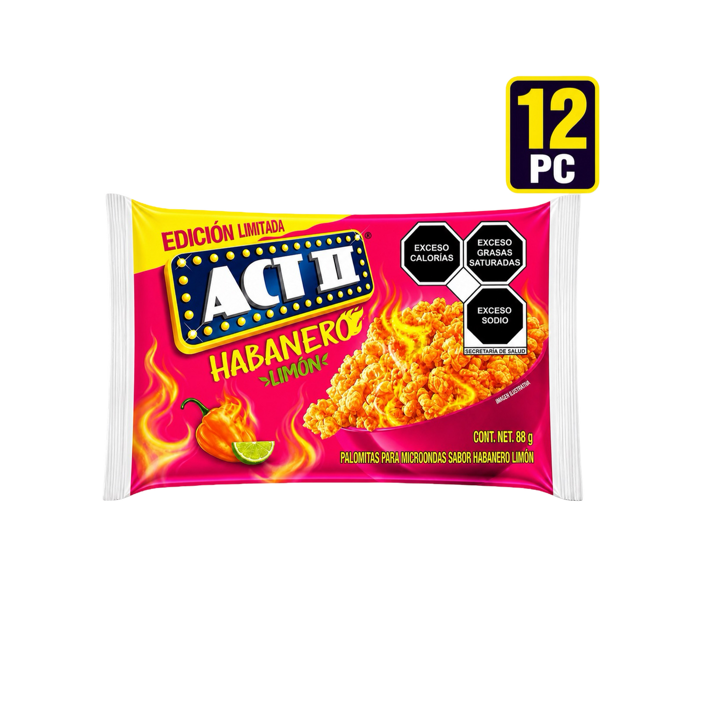 ACT II Habanero (88g) 12pc