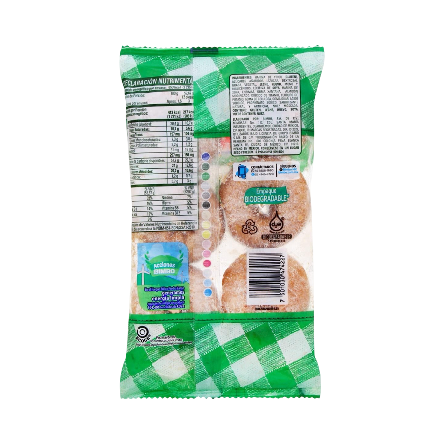 Donas Azucaradas 6pc (158g)
