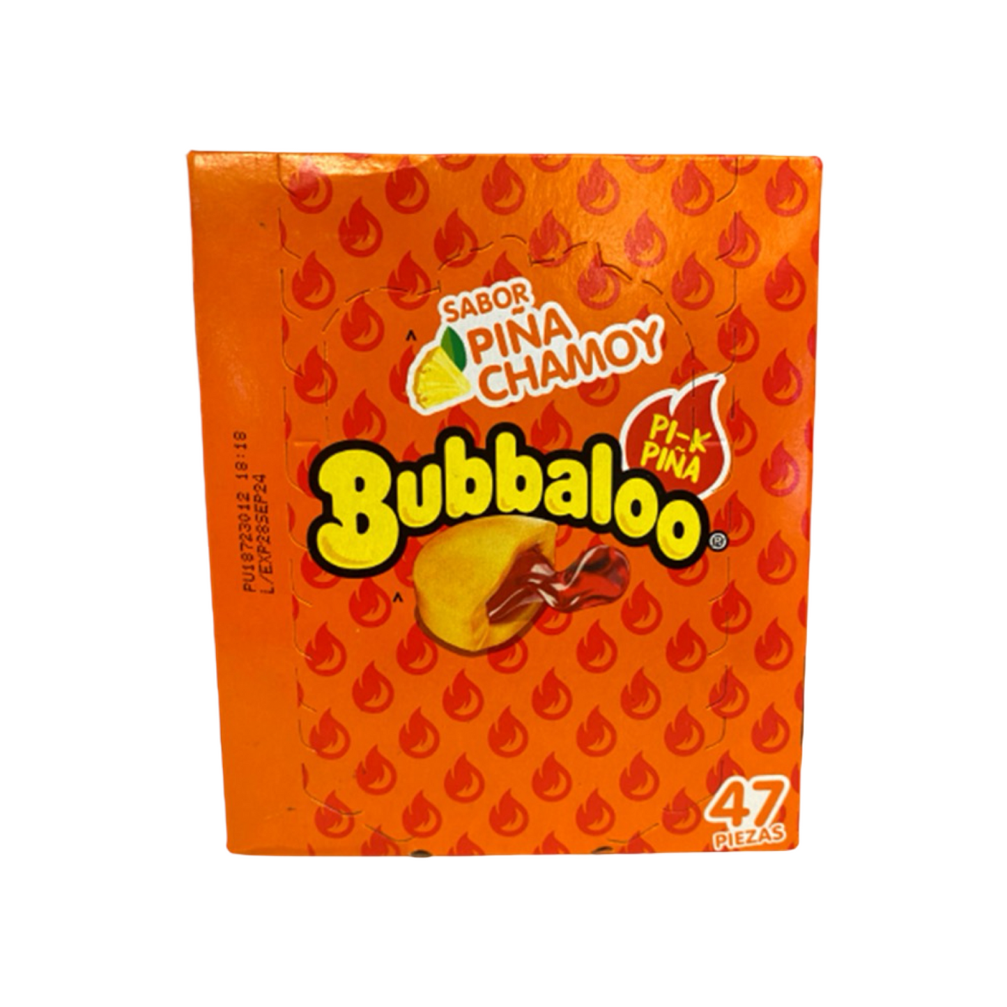 Bubbaloo Piña Chamoy 47pc